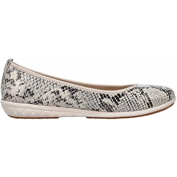 New - TIMBERLAND Leather Ballet Flats Snake Print Women Size 5.5 - Picture 4 of 14